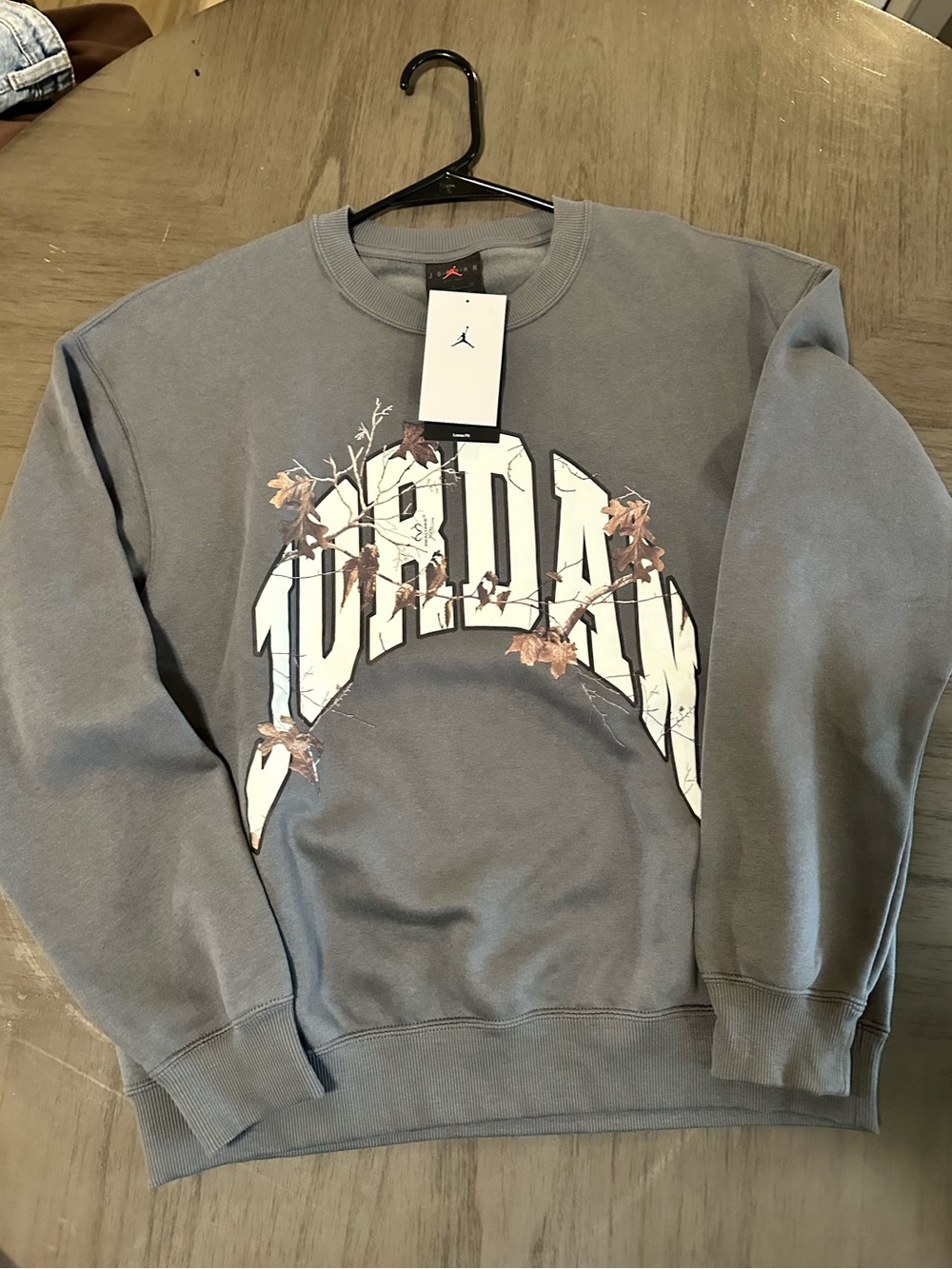 Jordan Women’s Graphic Crewneck Sweatshirt - Slate Gray